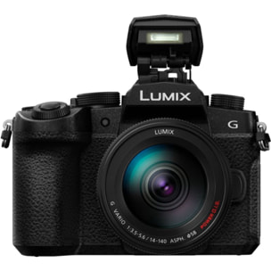 Appareil photo Hybride PANASONIC Lumix Micro 4/3 G97 noir+ 14-140mm Leica