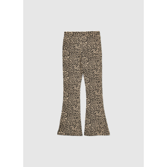 Leggings zampa animalier