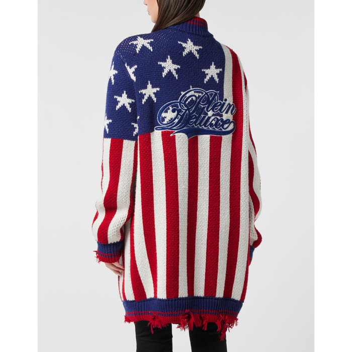 PHILIPP PLEIN Cárdigan largo