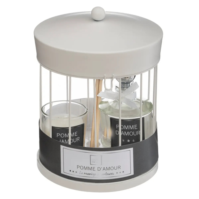 Coffret cadeau "Manège" cage D13cm