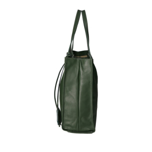 Borsa a spalla da donna - Modello Seraphina Ultra - Vera pelle - 34.0 x 32.0 x 11.0 cm