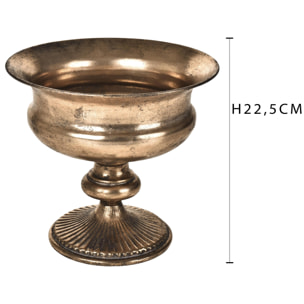 Coppa metallo - Pezzi 1 - 24xH22,5x24cm - Bianchi Dino SpA