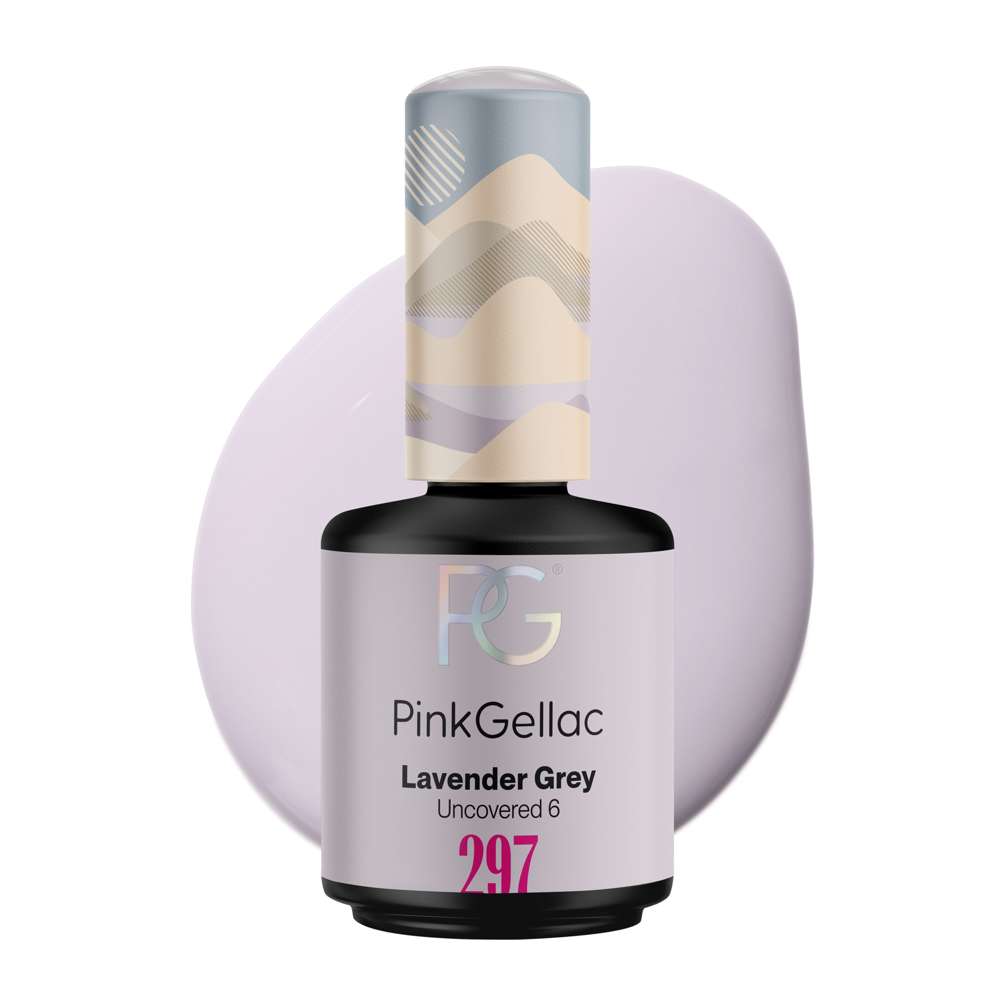 Vernis semi-permanent - 297 Lavender Grey - 15 ml