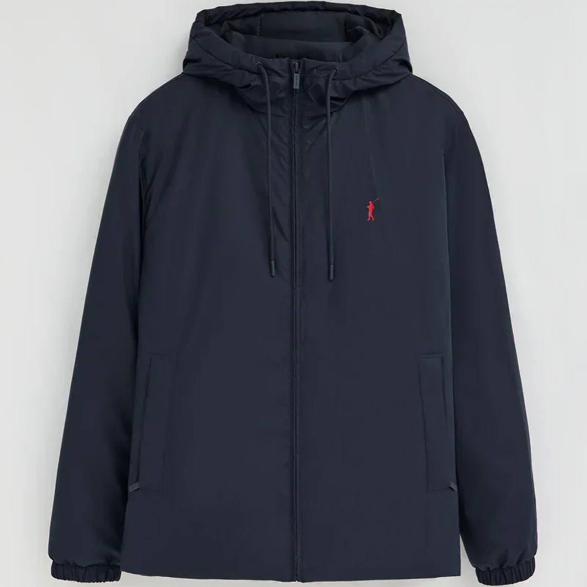 Chaqueta Dorsey azul marino con logo Rigby Go