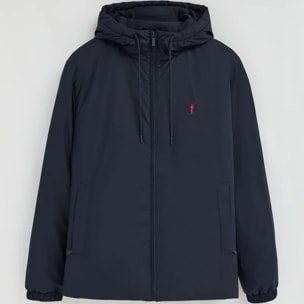 Chaqueta Dorsey azul marino con logo Rigby Go