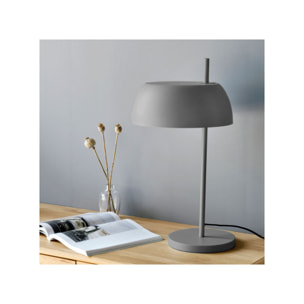 Lampe à poser en métal gris - LOLLY 621