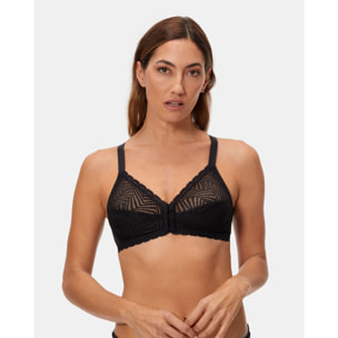 Sujetador Ideal Posture sin aros. Con apertura frontal.