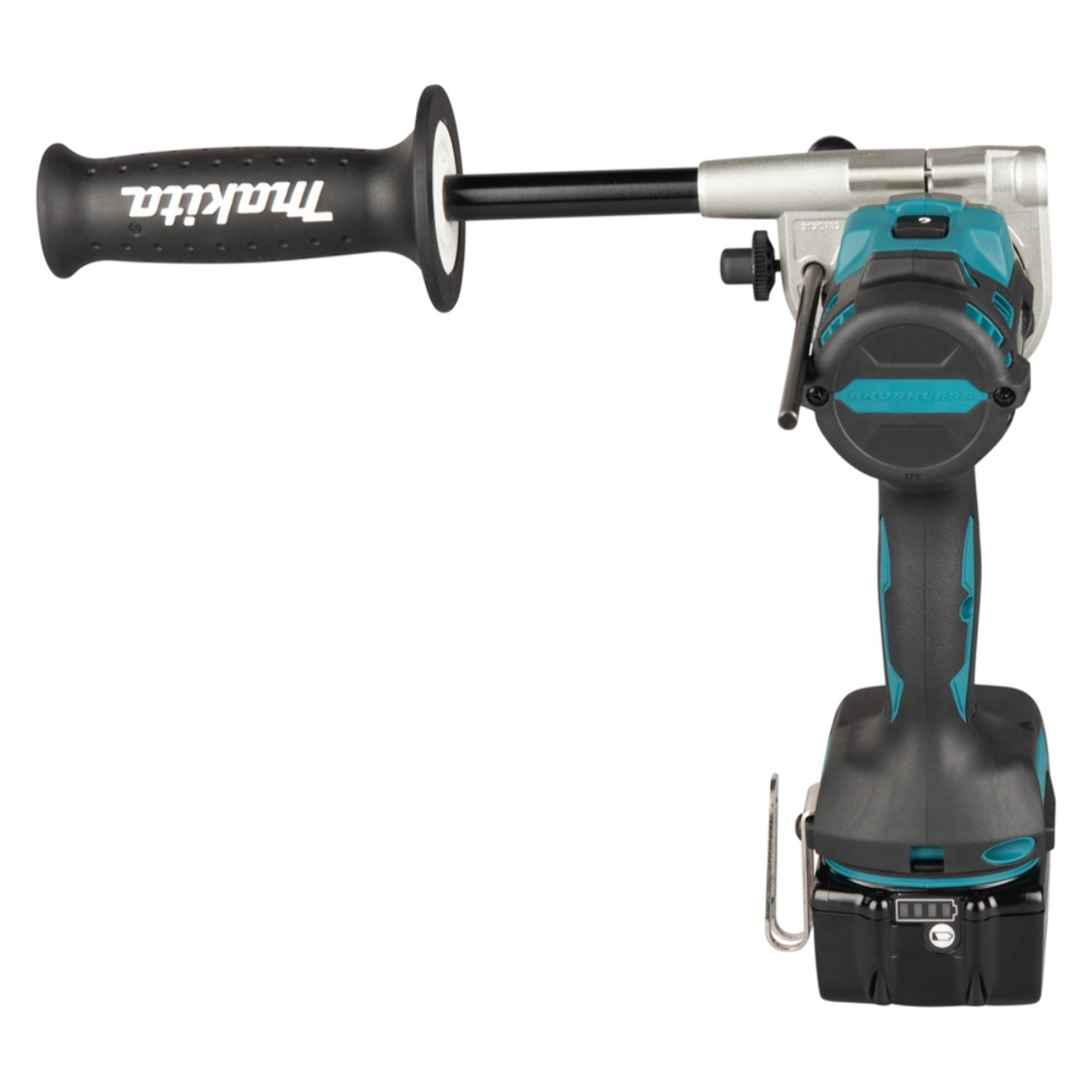Perceuse visseuse à percussion LXT - Ø 13 mm - MAKITA - Avec 2 batteries 5 Ah + chargeur rapide + coffret Makpac - DHP492RTJ