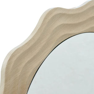 Miroir Charlie D55cm beige