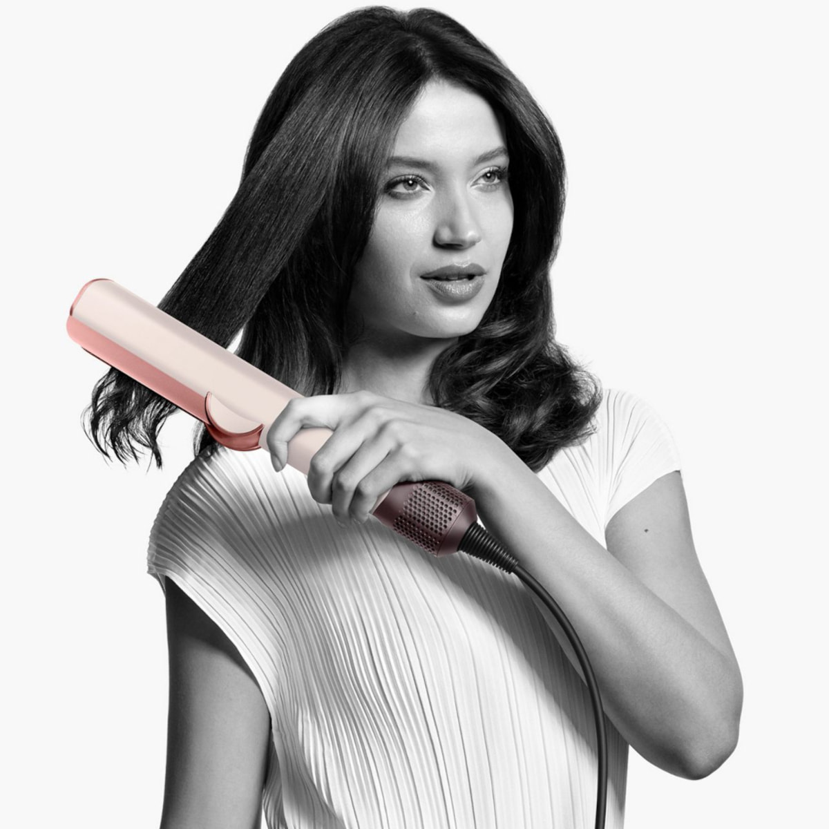 Lisseur séchant Dyson Airstrait™ Rose Céramique - Reconditionné