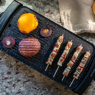 Cecotec Plancha électrique Tasty&Grill 2500 RockWater MixGrill