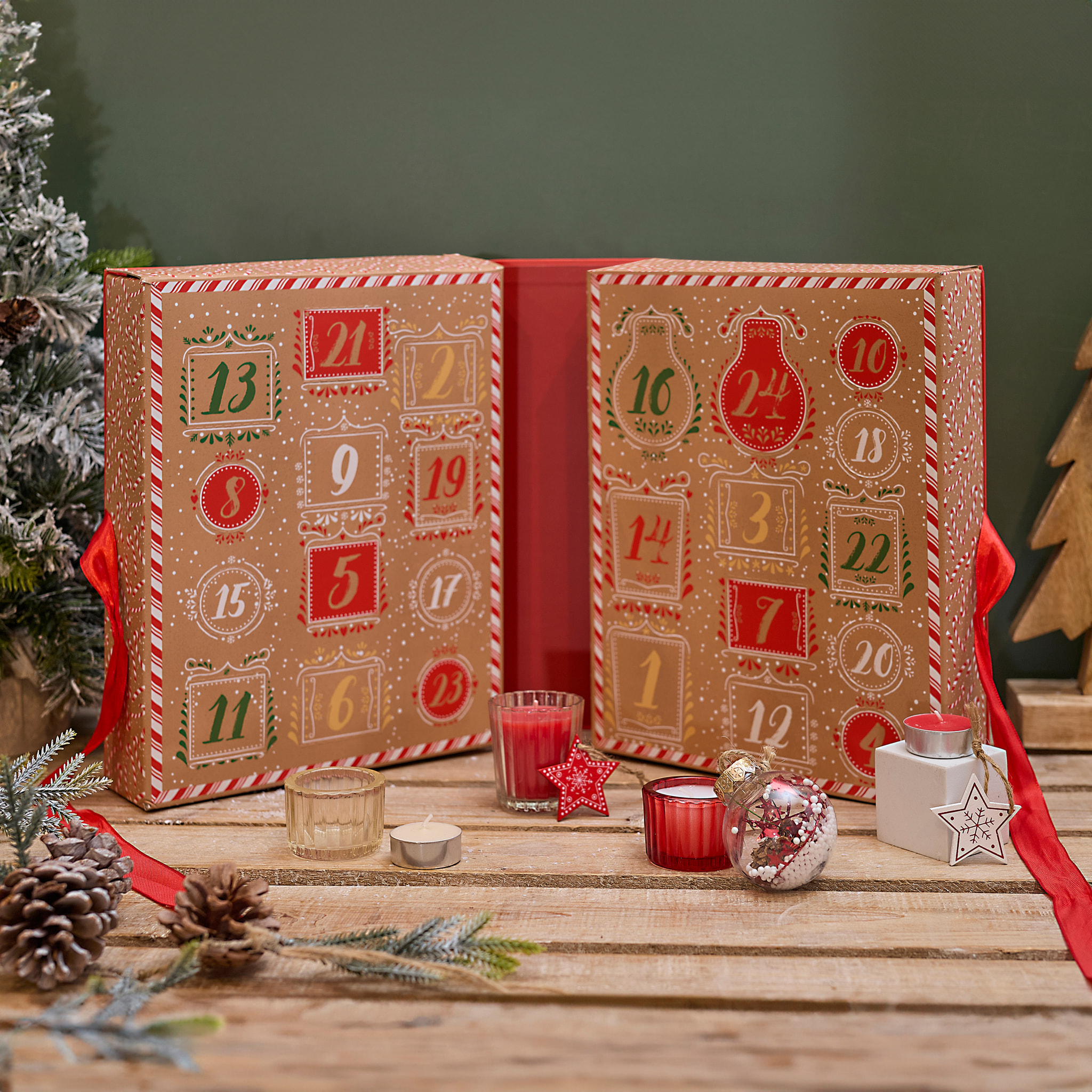 Calendrier Bougies Et Surprise Gingerbread