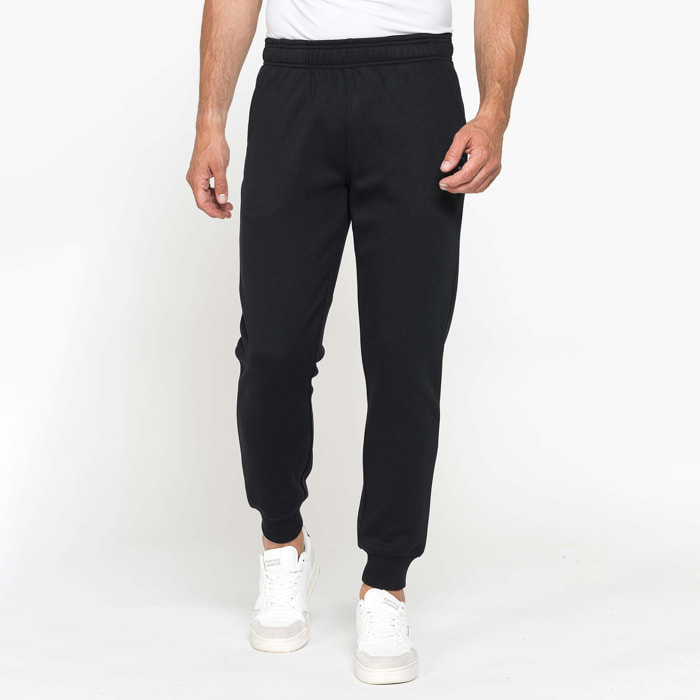 PANTALONE IN FELPA PESANTE CON ELASTICO IN VITA