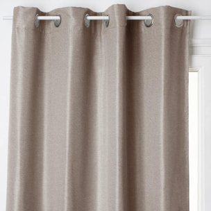 Rideau occultant "Elena" beige 140x260cm