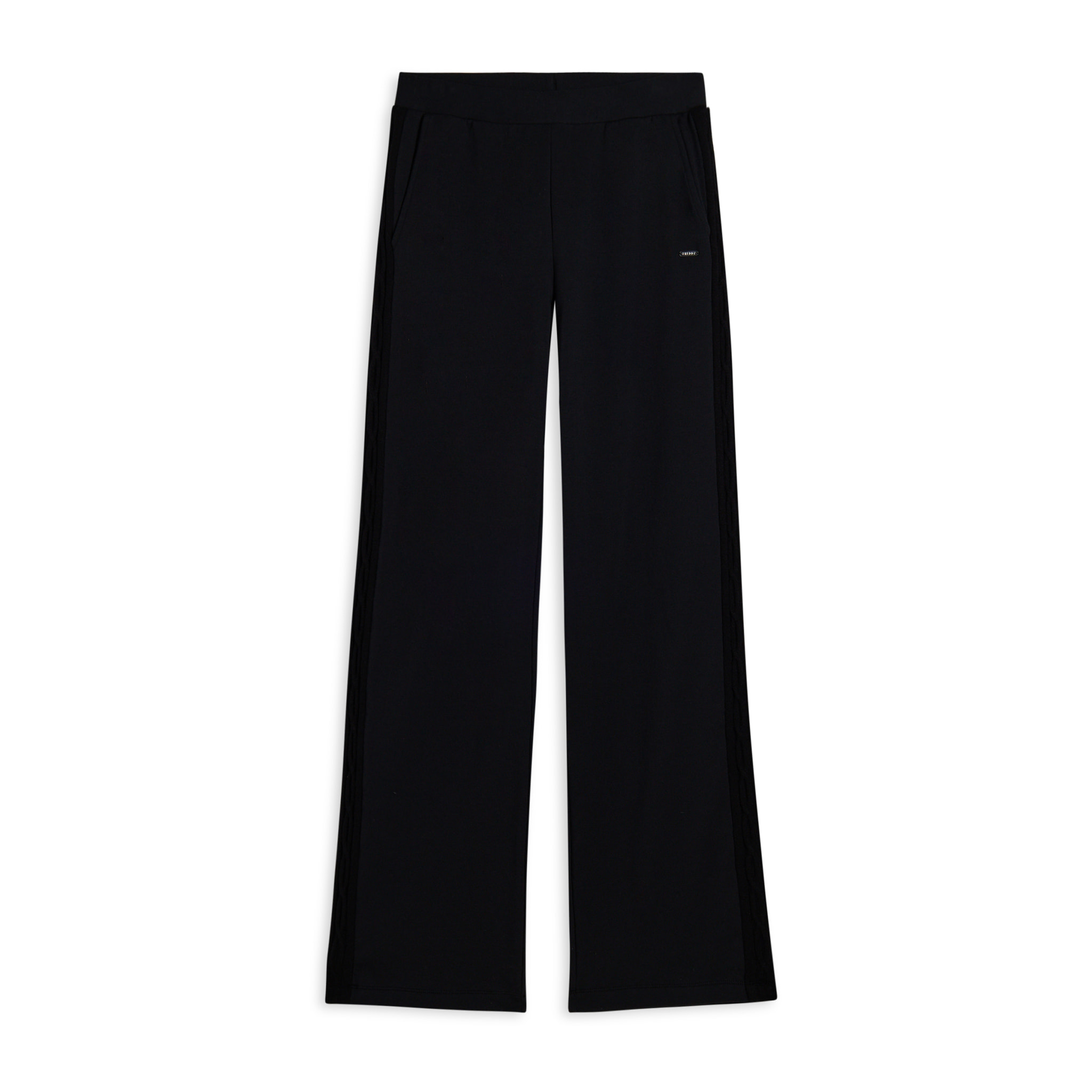 Pantalone donna wide leg in felpa modal