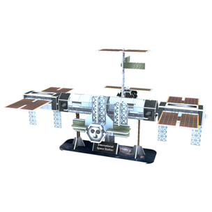Puzzle 3D Stazione Spaziale Internazionale 44 pezzi. 25,1x20,9x13,6 cm.