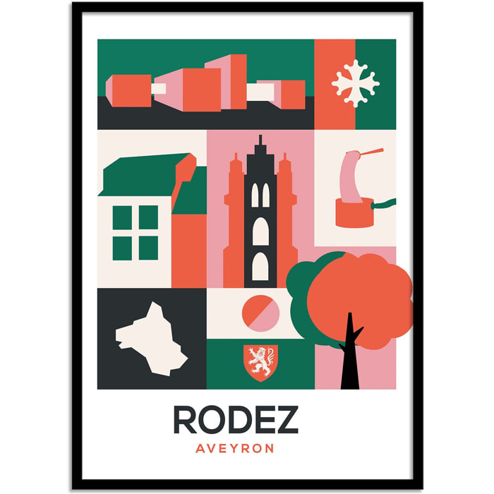 Affiche - Rodez - Posuta