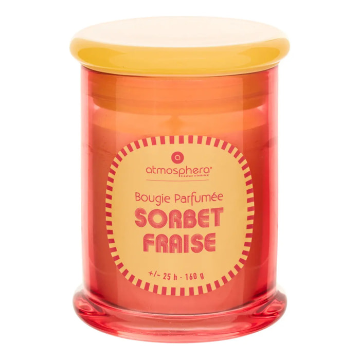 Bougie parfumée 160g Sorbet