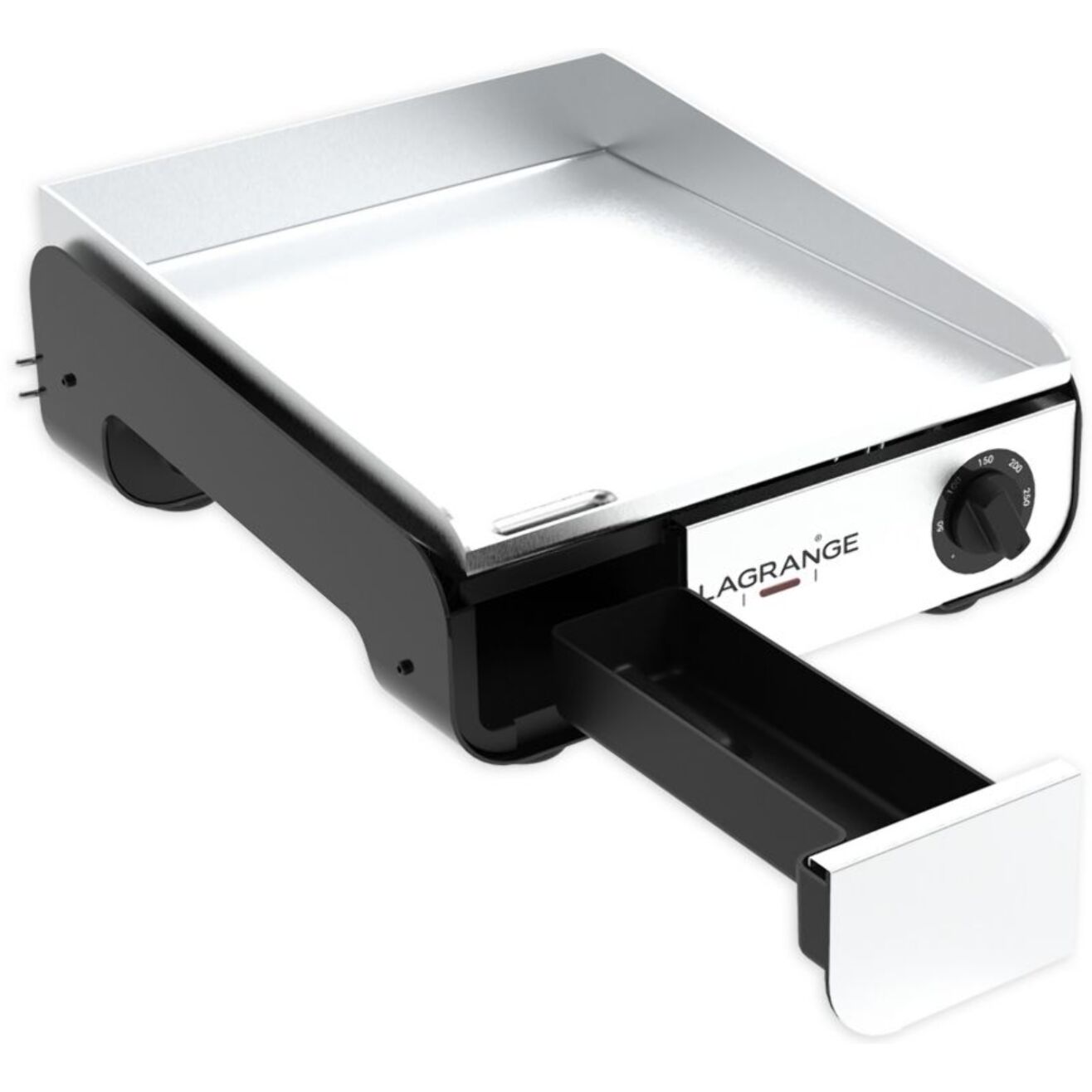 Plancha électrique LAGRANGE Pro 35S noir à poser, 40x35 cm + kit d'accessoires