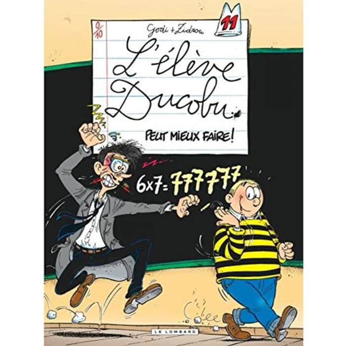 Zidrou (scénario) | L'Élève Ducobu, tome 11 : Peut mieux faire ! | Livre d'occasion