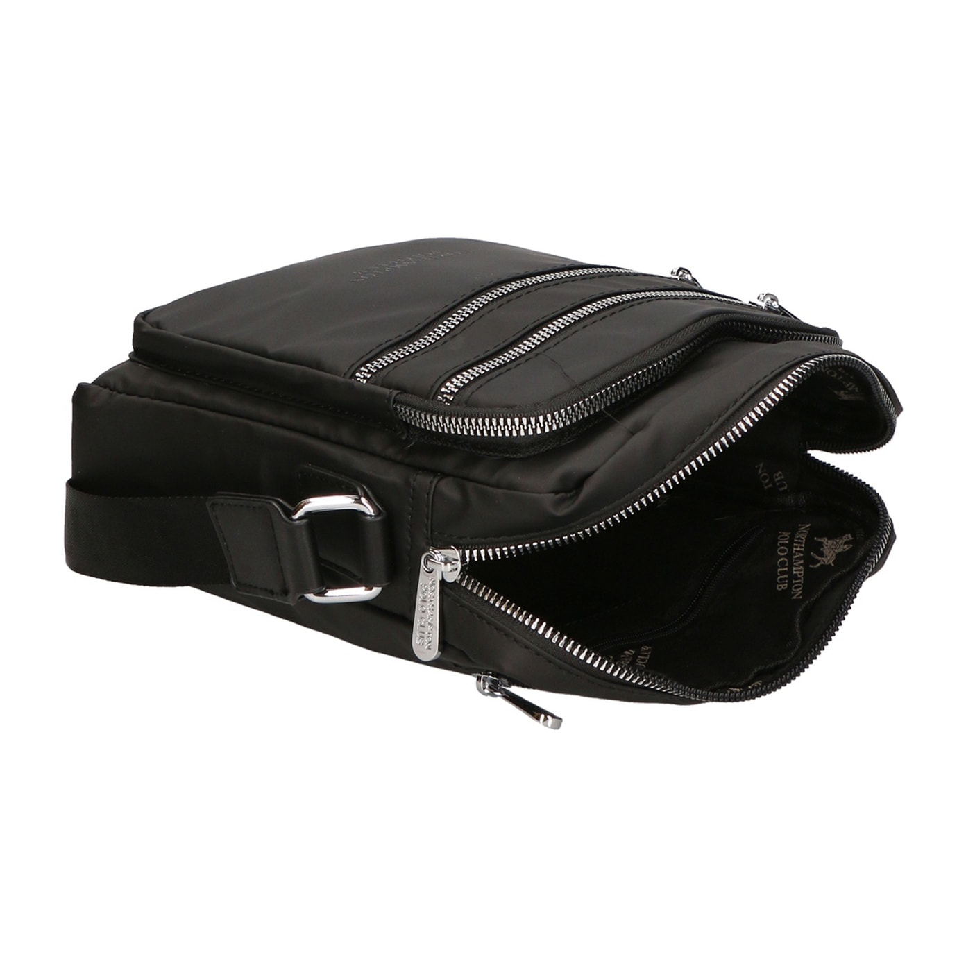 Borsa a tracolla uomo - Modello False - 100% pelle PU - 20.0 x 23.0 x 7.0 cm