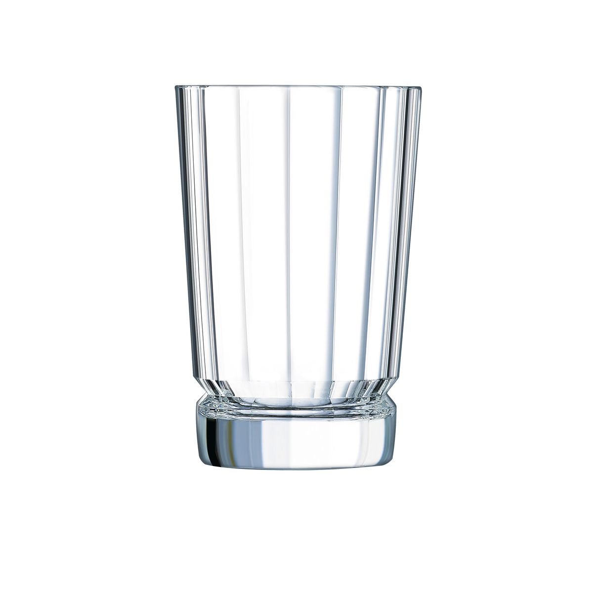 4 verres à eau, jus et soda 36cl Macassar - Cristal d'Arques - Kwarx au design vintage
