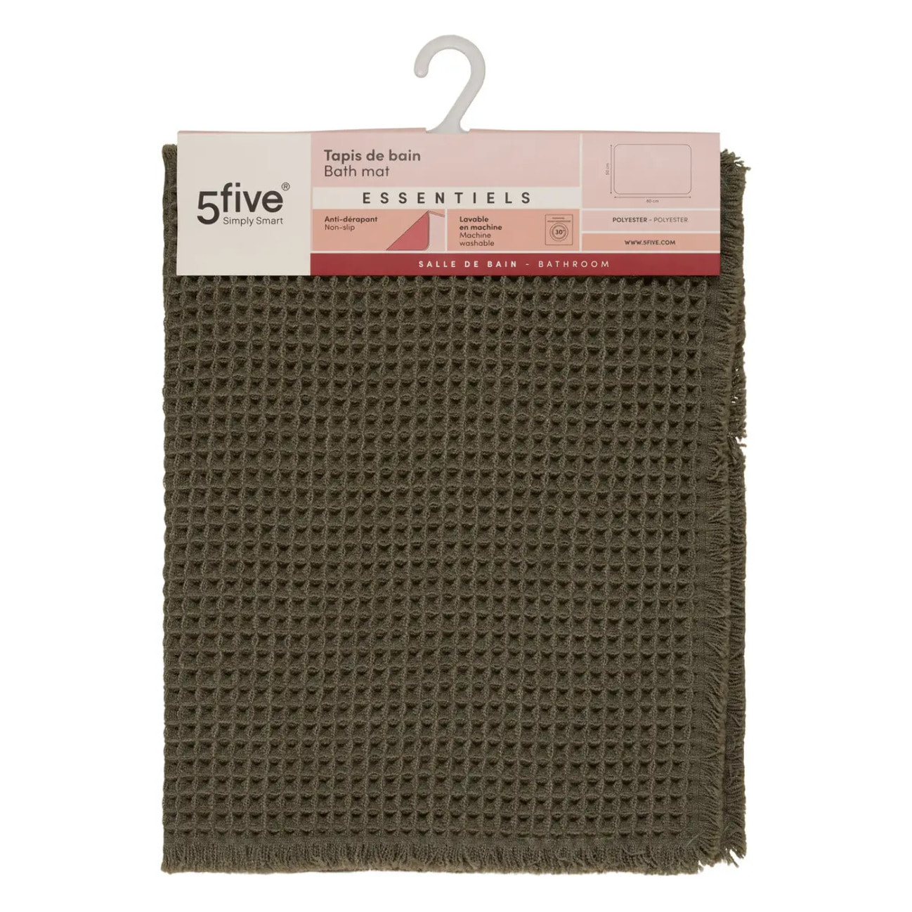 Tapis Waffle 80x50cm vert