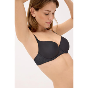 Reggiseno con ferretto e imbottitura Nero