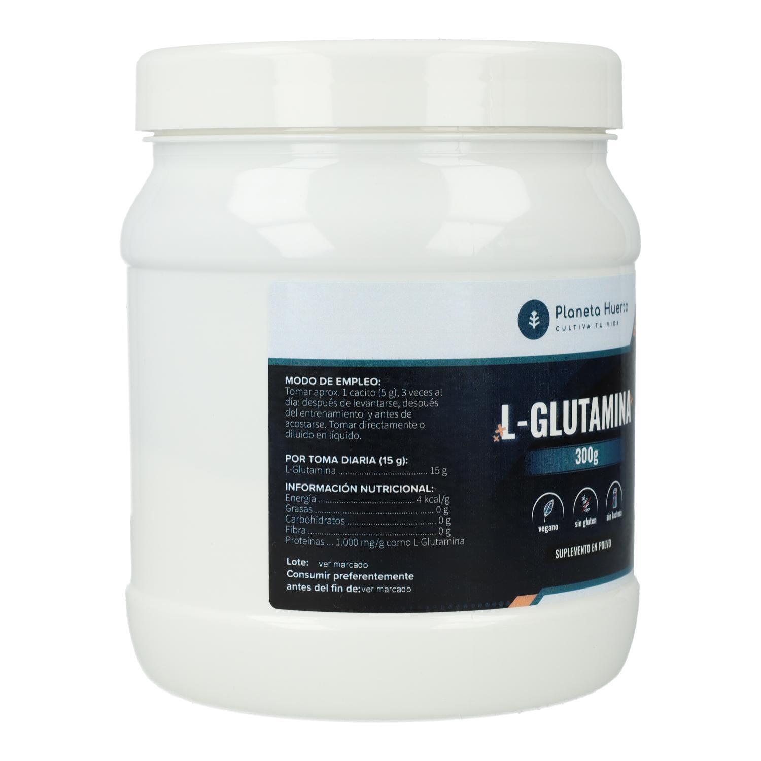 L-Glutamina Planeta Huerto 300 G.