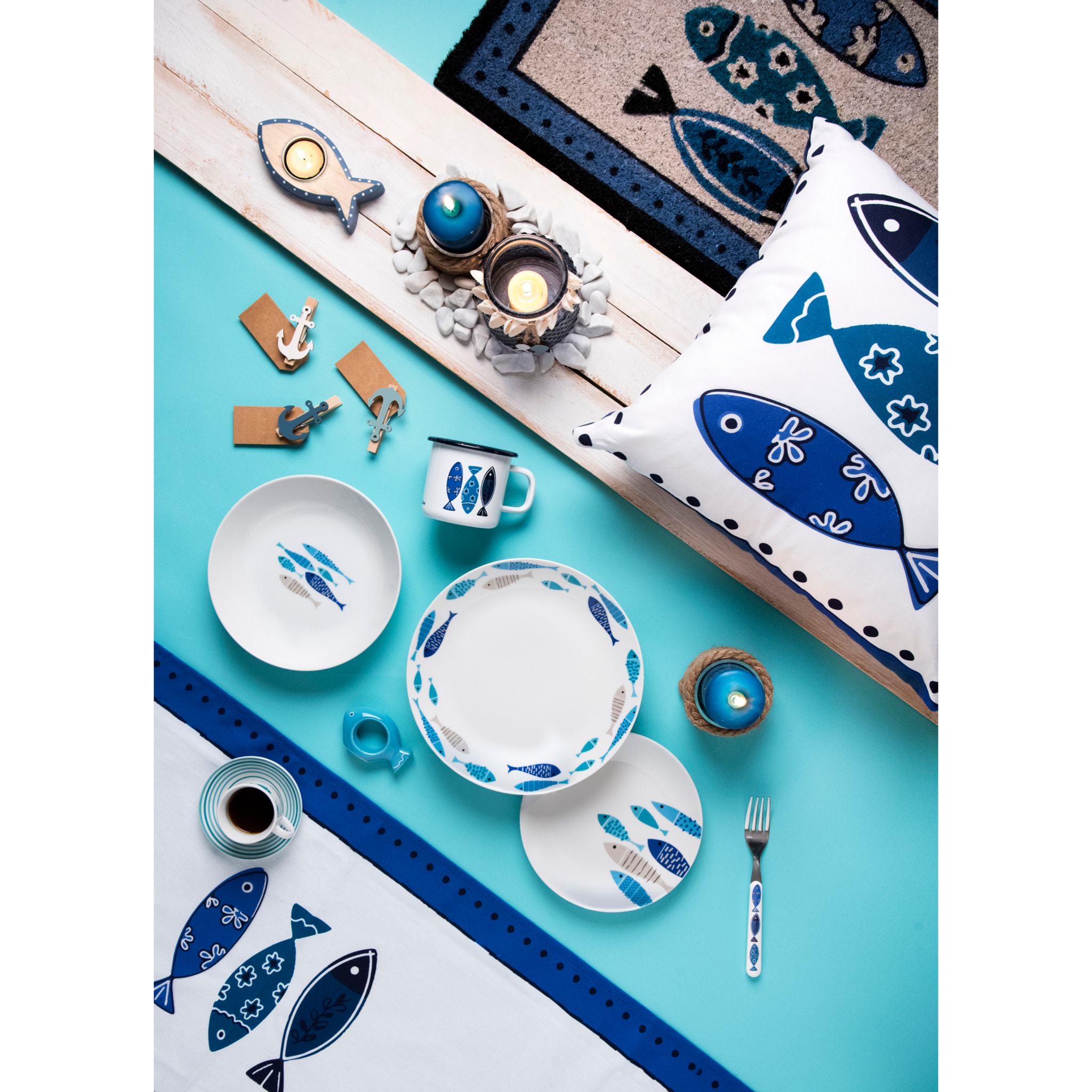 Runner 45x140 Excelsa – Ocean Multicolore