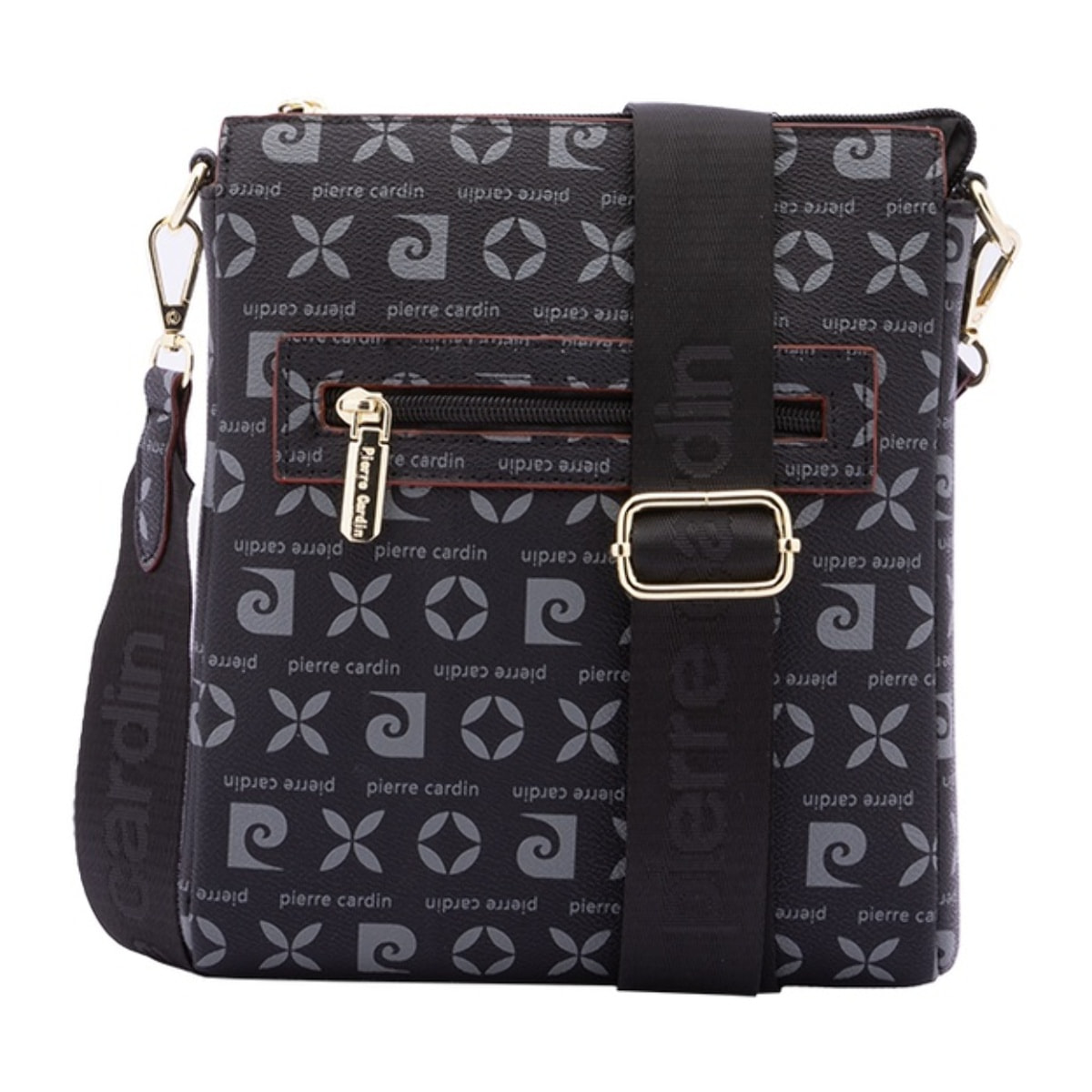 Borsa a tracolla da uomo - Modello Volker - Ecopelle e poliestere - 24.0 x 21.0 x 4.0 cm