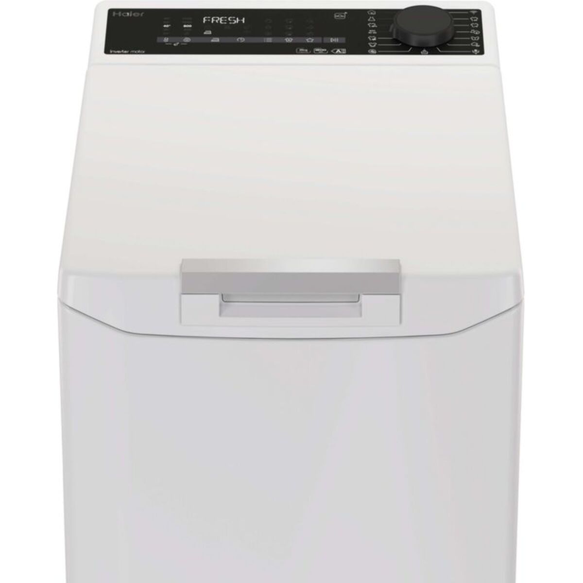 Lave linge top HAIER THASN286TM5P-S - 8 kg - 1200 tr/min - Classe A - Moteur induction - Connecté