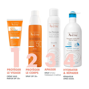 Crème sans Parfum SPF 50+ - Protection Solaire Fini Invisible 50 ml