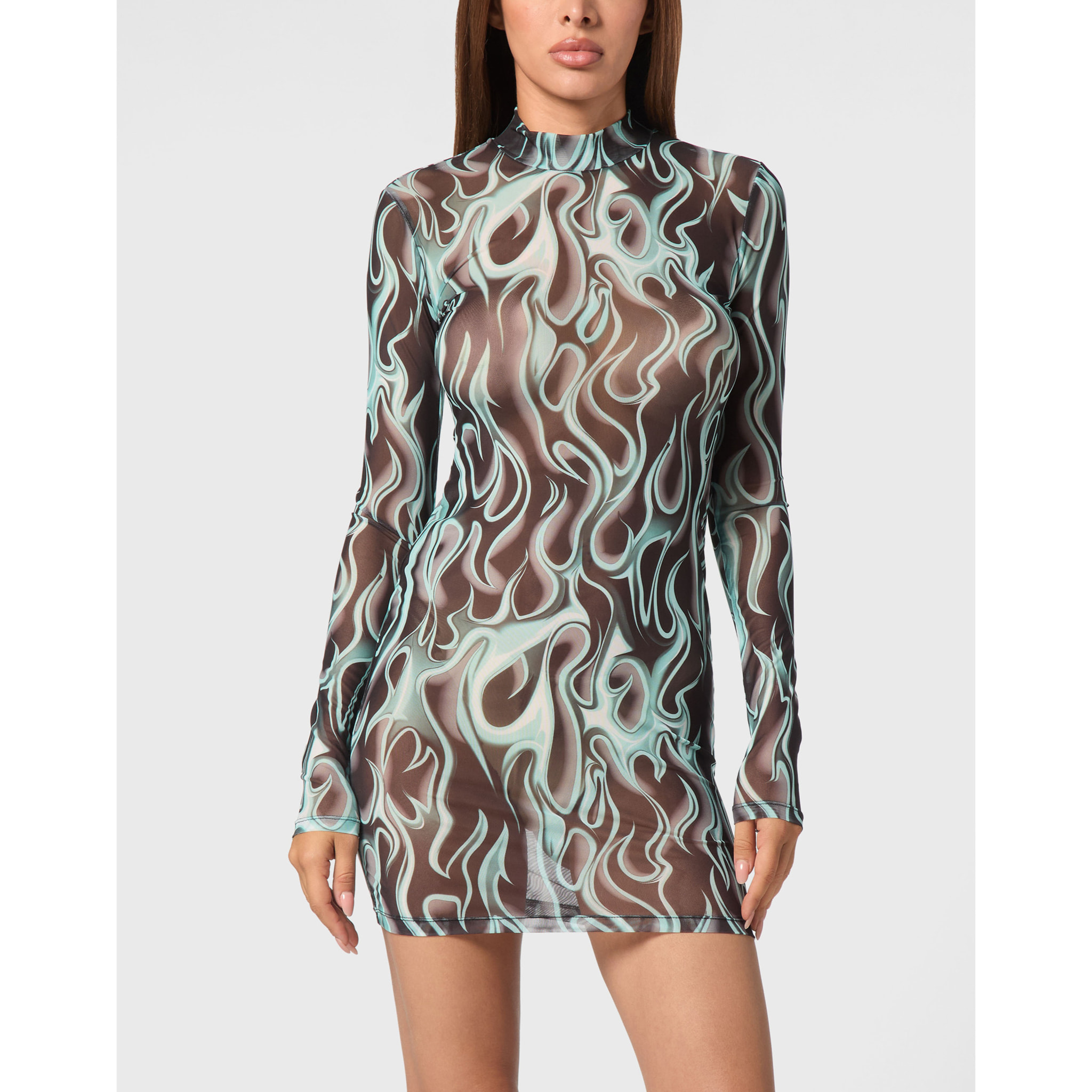 PHILIPP PLEIN Vestido corto FLAME