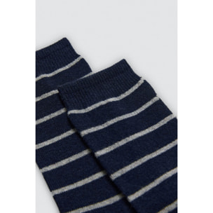 Confezione da 3 calzini di lana con motivo geometrico