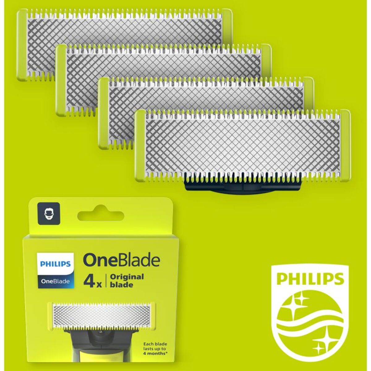 Lame one blade PHILIPS Pour Tondeuse OneBlade QP240/50