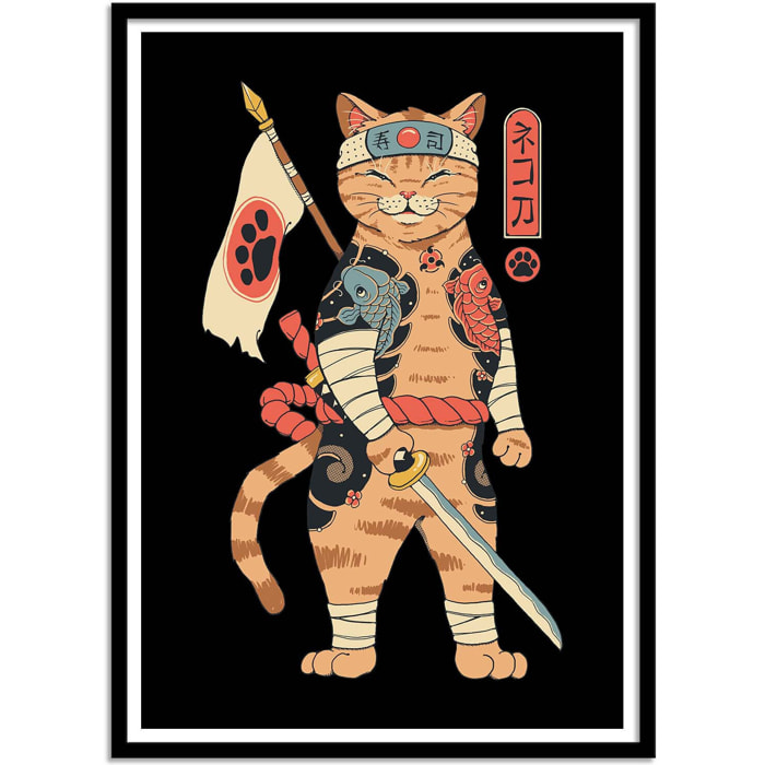 Affiche - Neko Shogun - Vincent Trinidad