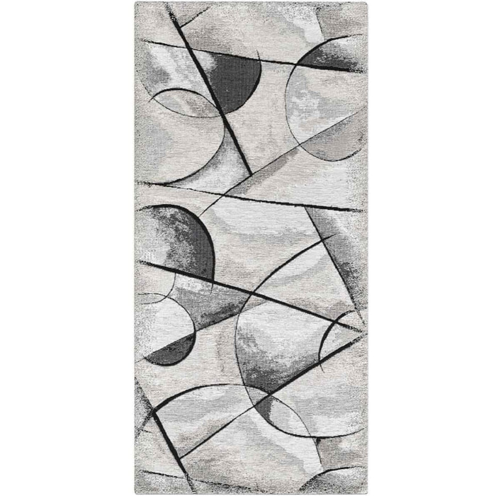 Tappeto Multiuso Cucina Bagno Moderno Grigio