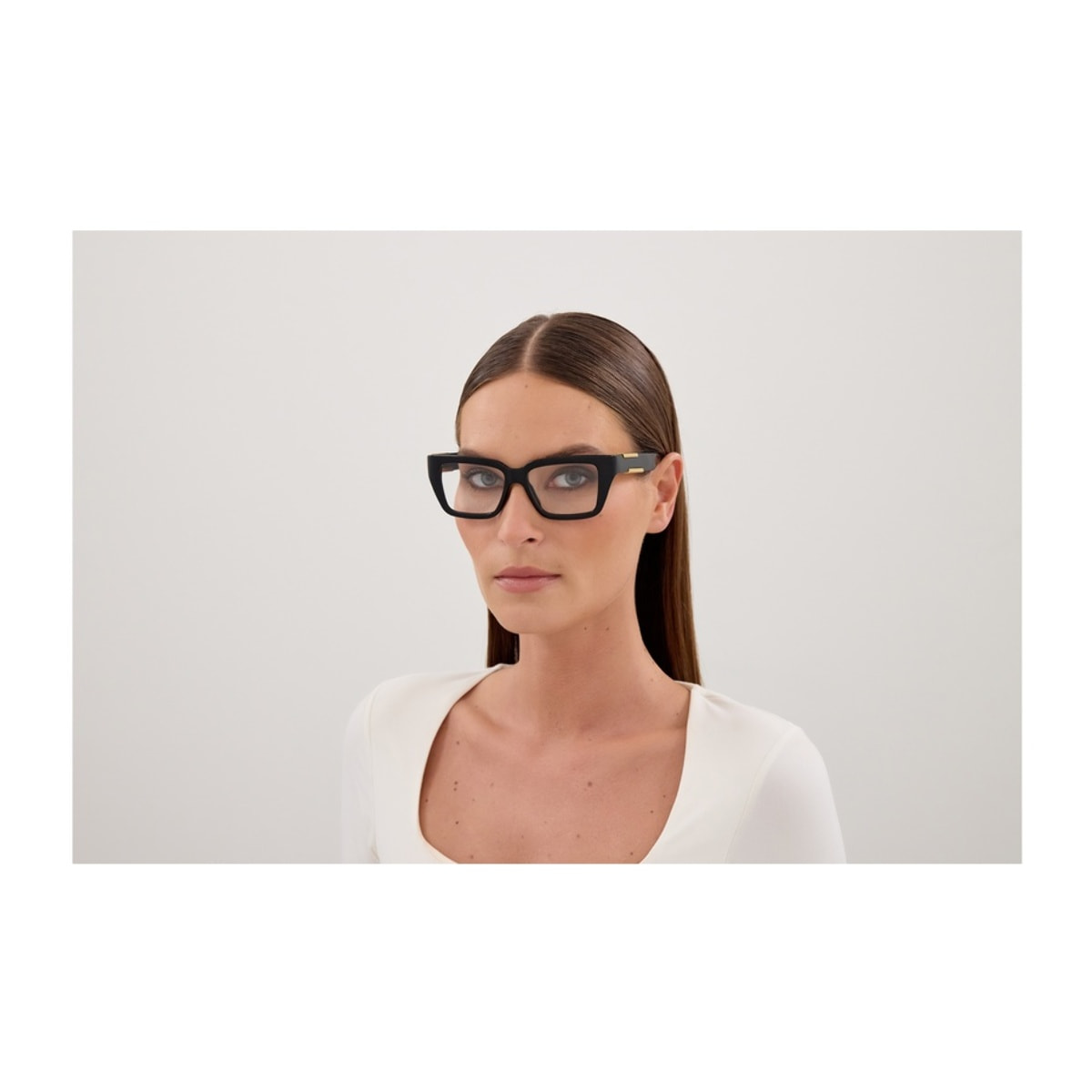 Gafas de Vista Bottega Veneta BV1455O-001 de Acetato Mujer 52 mm