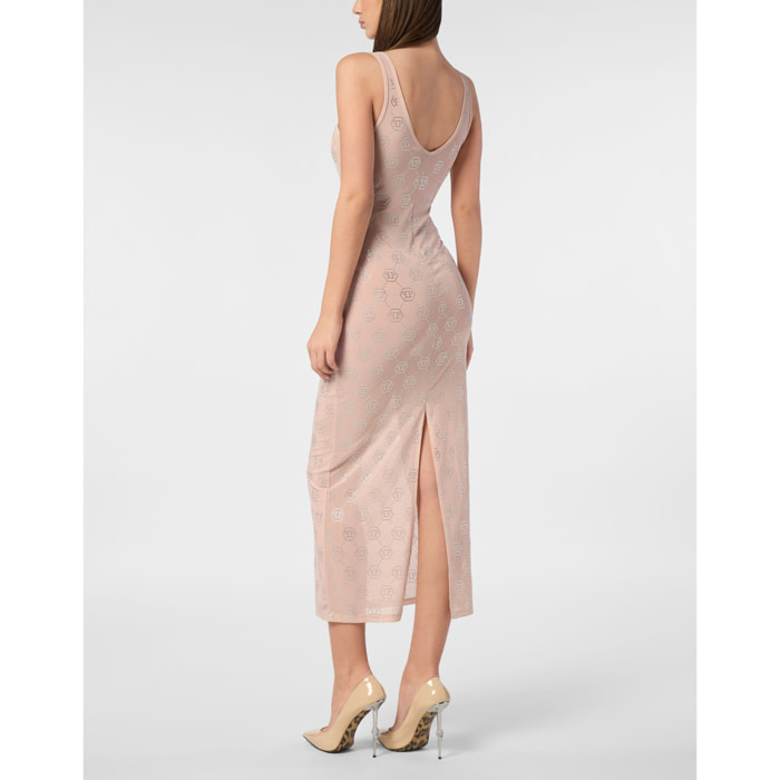 PHILIPP PLEIN Long Dress MONOGRAM