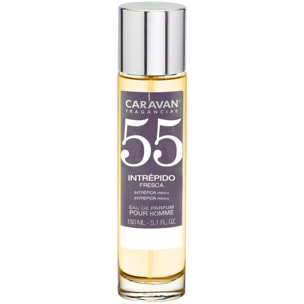 Caravan fragancias - caja de regalo con 2 perfumes nº55 de 150 ml, para hombre