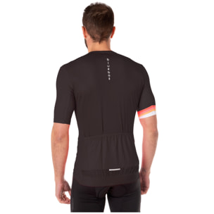 MAILLOT DE CICLISMO MANGA CORTA PARA HOMBRE BLUEBALL EN NEGRO CON LOGO BLANCO