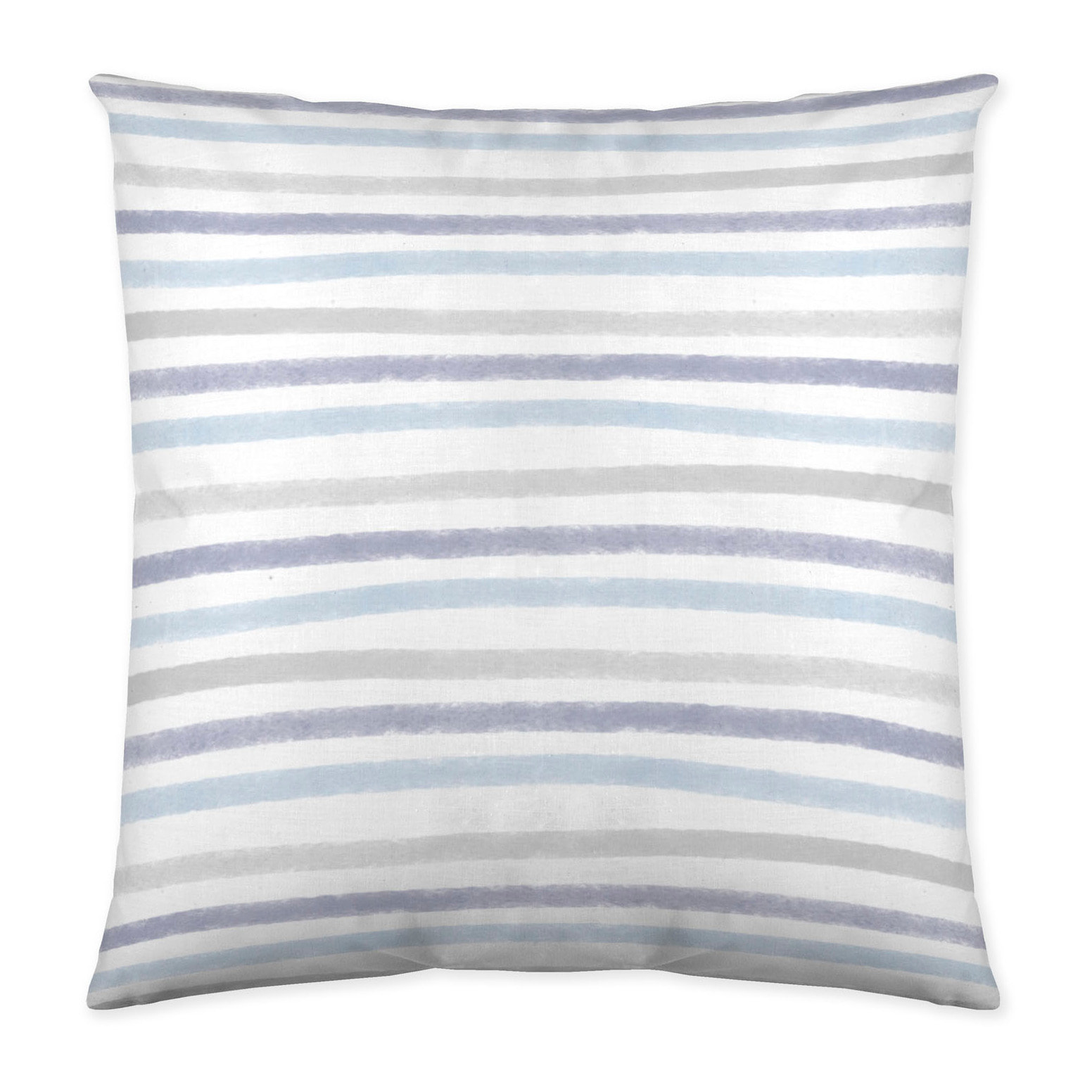 Pop Corn - Funda de Cojín Estampado - Con Cremallera - Sin relleno - 100% Algodón - Isis Azul