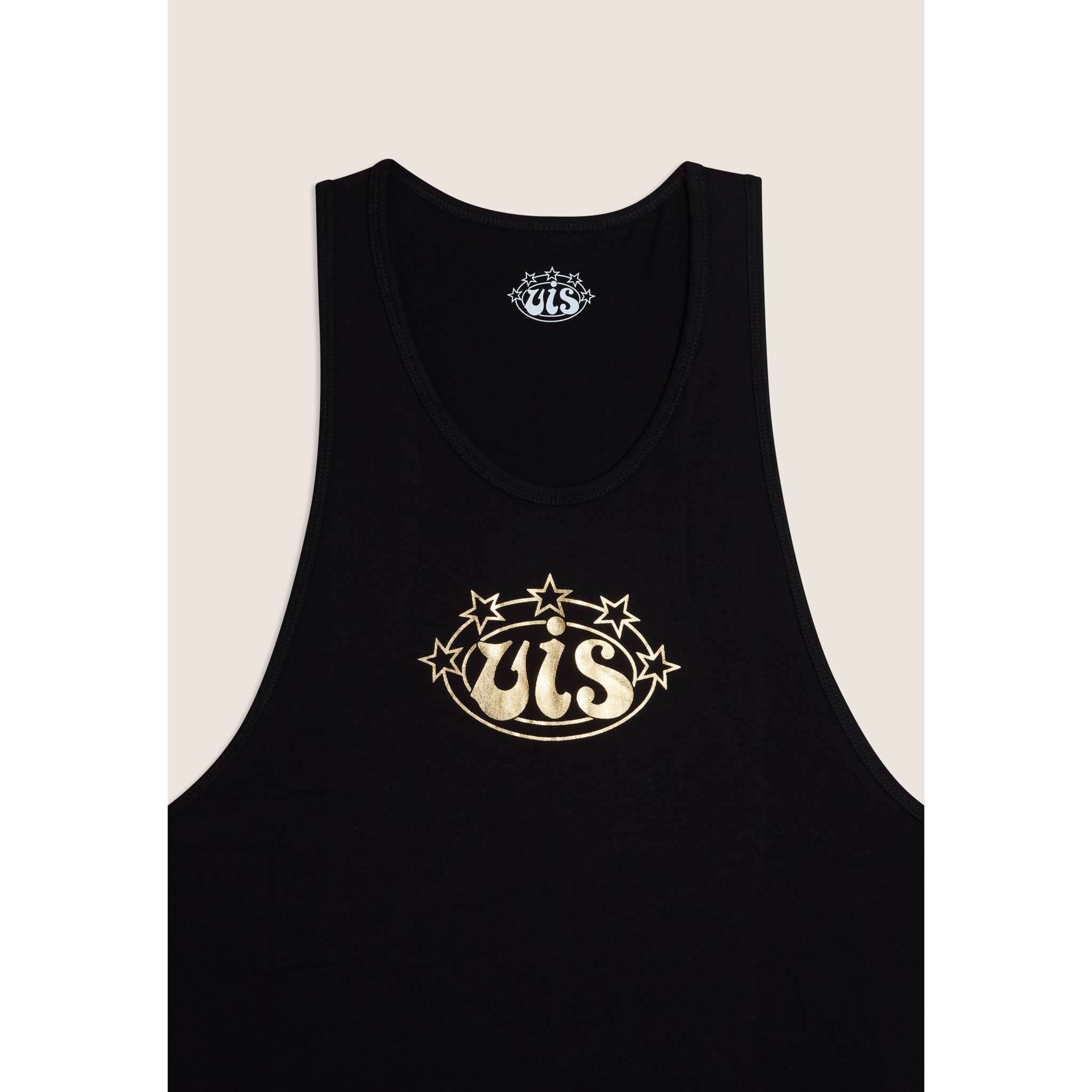 Canotta Donna Regular in Cotone con Logo VIS Oro