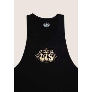 Canotta Donna Regular in Cotone con Logo VIS Oro