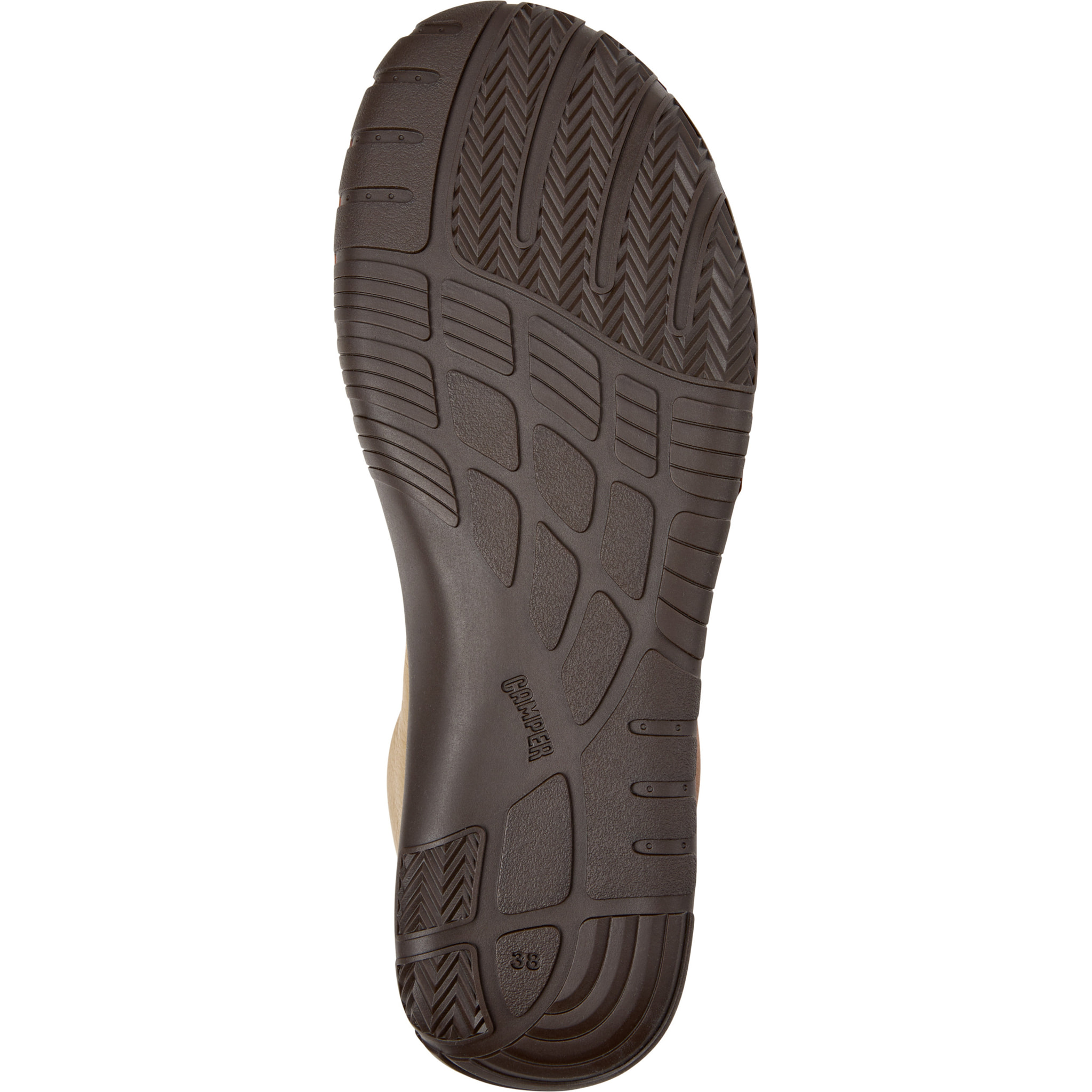 Zapatillas - CAMPER Peu Path+ Twins - Marron - Cuero liso