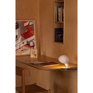 BELA Lampe de table pince bianca