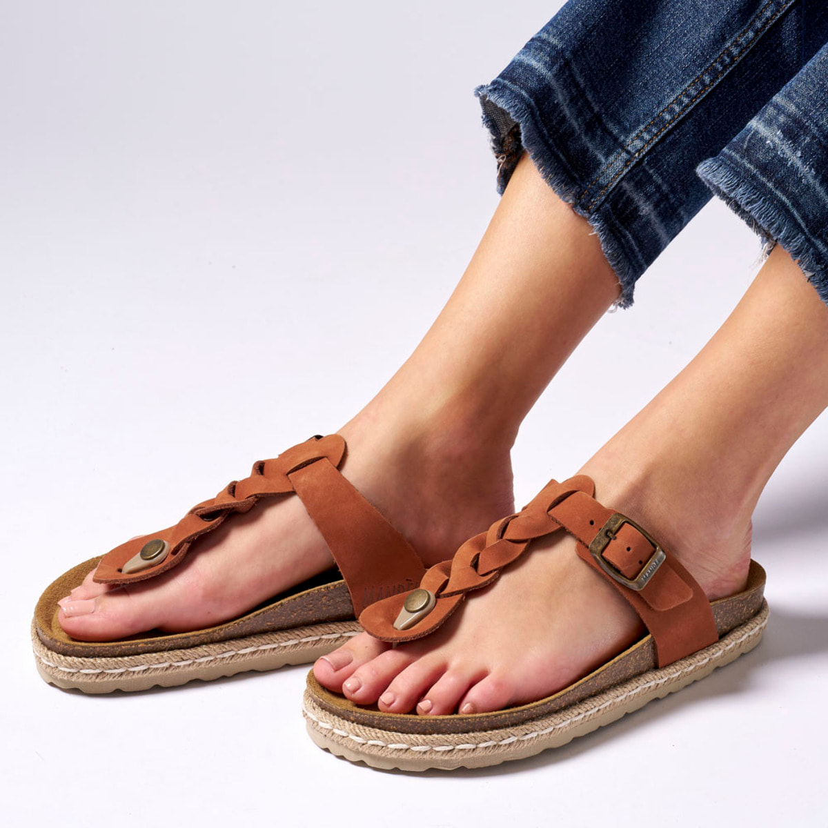 Sandalo Mandèl Marrone