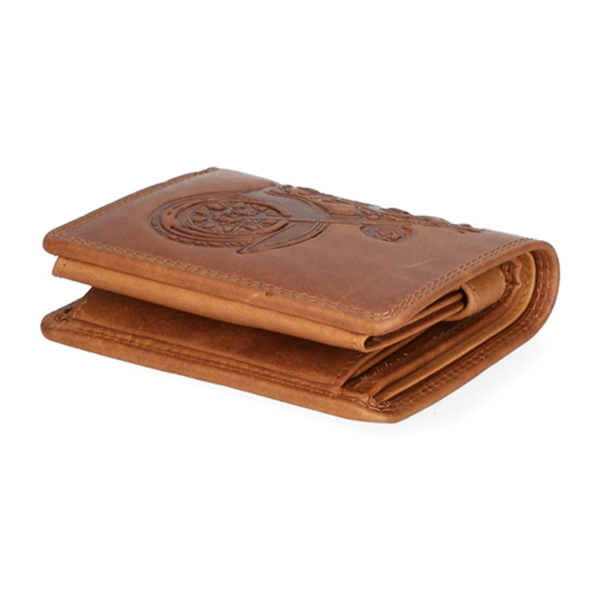 Portafoglio  da uomo In Vera pelle Made in Italy 13x10x3 cm