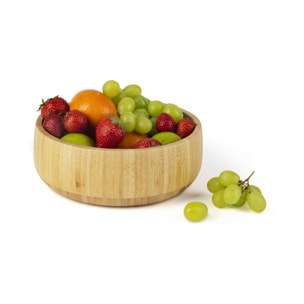 Ciotola 22 cm Excelsa – Eco Living, Bambù Beige